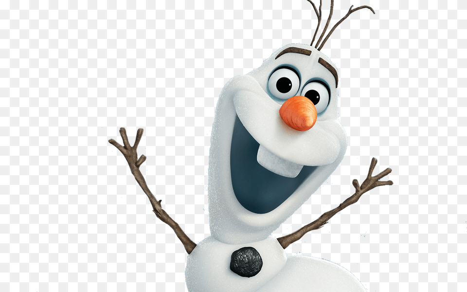 Olaf Disney Character Frozen White Blanco, Outdoors, Nature, Winter, Snow Free Png Download