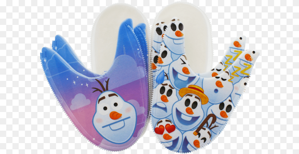 Olaf Emoji Mix N Match Zlipperz Setclass Lazyload Snow, Clothing, Footwear, Shoe, Face Free Png Download