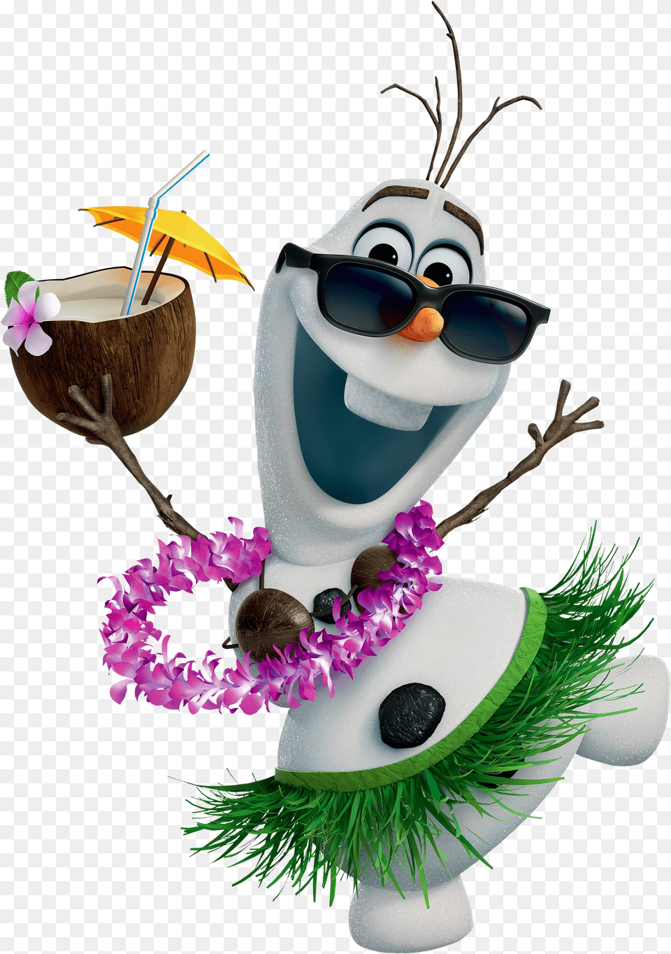 Olaf Hawaiian Frozen Frozen Olaf Hawaii Free Transparent Png