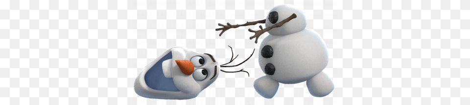 Olaf Losing Head, Nature, Outdoors, Winter, Snow Png