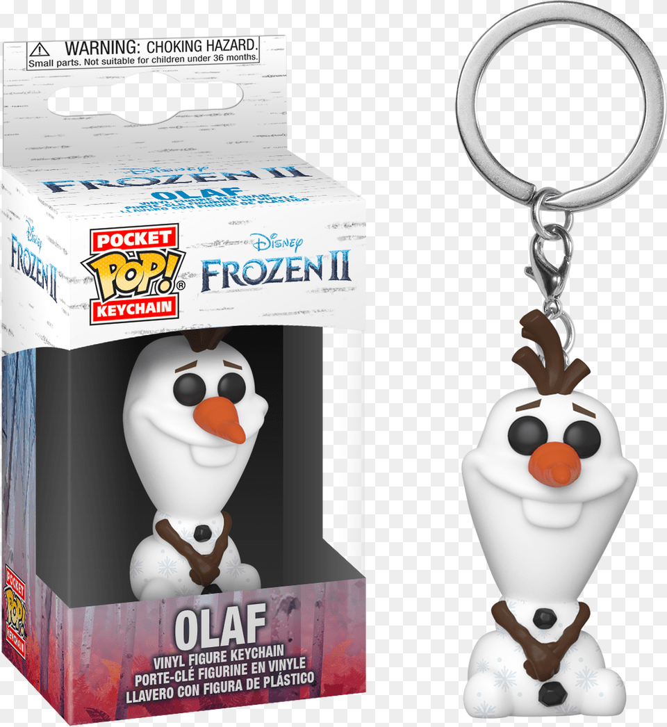 Olaf Pocket Pop Vinyl Keychain Frozen 2 Funko Pop, Nature, Outdoors, Winter, Adult Free Transparent Png