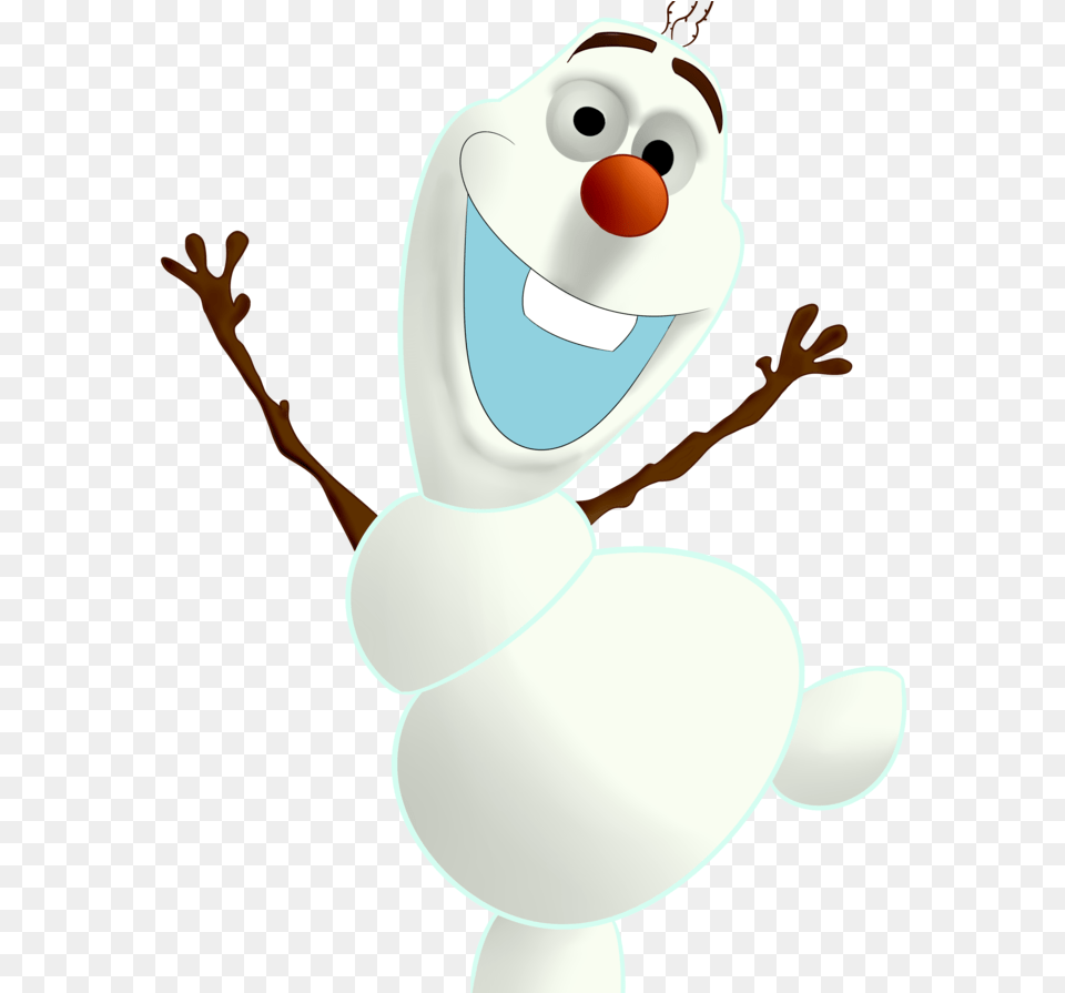 Olaf Transparent Image Cartoon, Winter, Outdoors, Nature, Snow Png