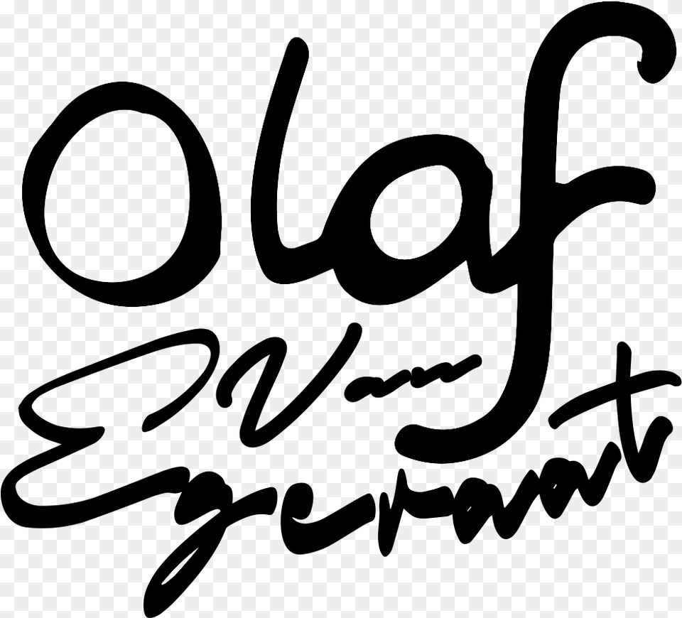 Olaf Van Egeraat Calligraphy, Handwriting, Text, Signature Free Transparent Png