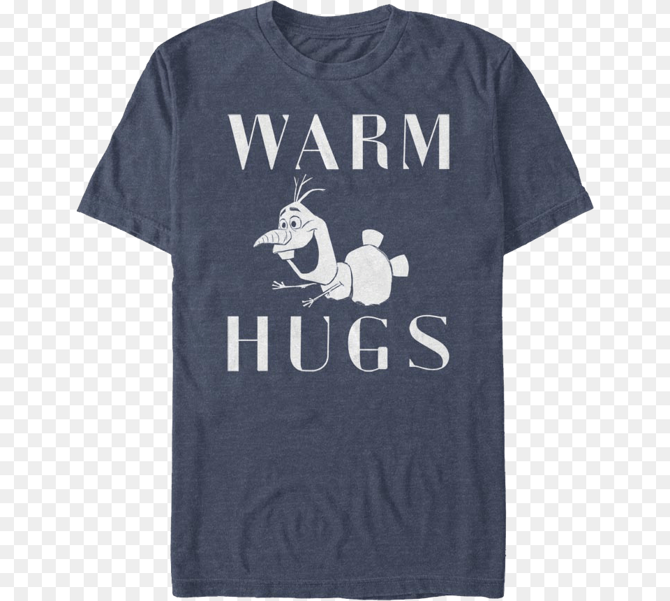 Olaf Warm Hugs Frozen T Shirt Olaf Long Sleeve Shirt Warm Hugs, Clothing, T-shirt, Animal, Bird Free Transparent Png