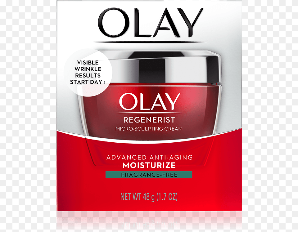 Olay Regenerist Micro Sculpting Cream, Advertisement, Bottle, Poster, Cosmetics Free Png Download