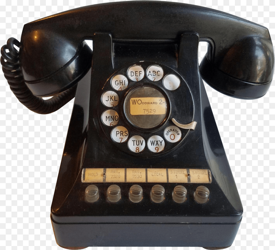 Old 2 Piece Phone, Electrical Device, Electronics, Switch, Dial Telephone Png