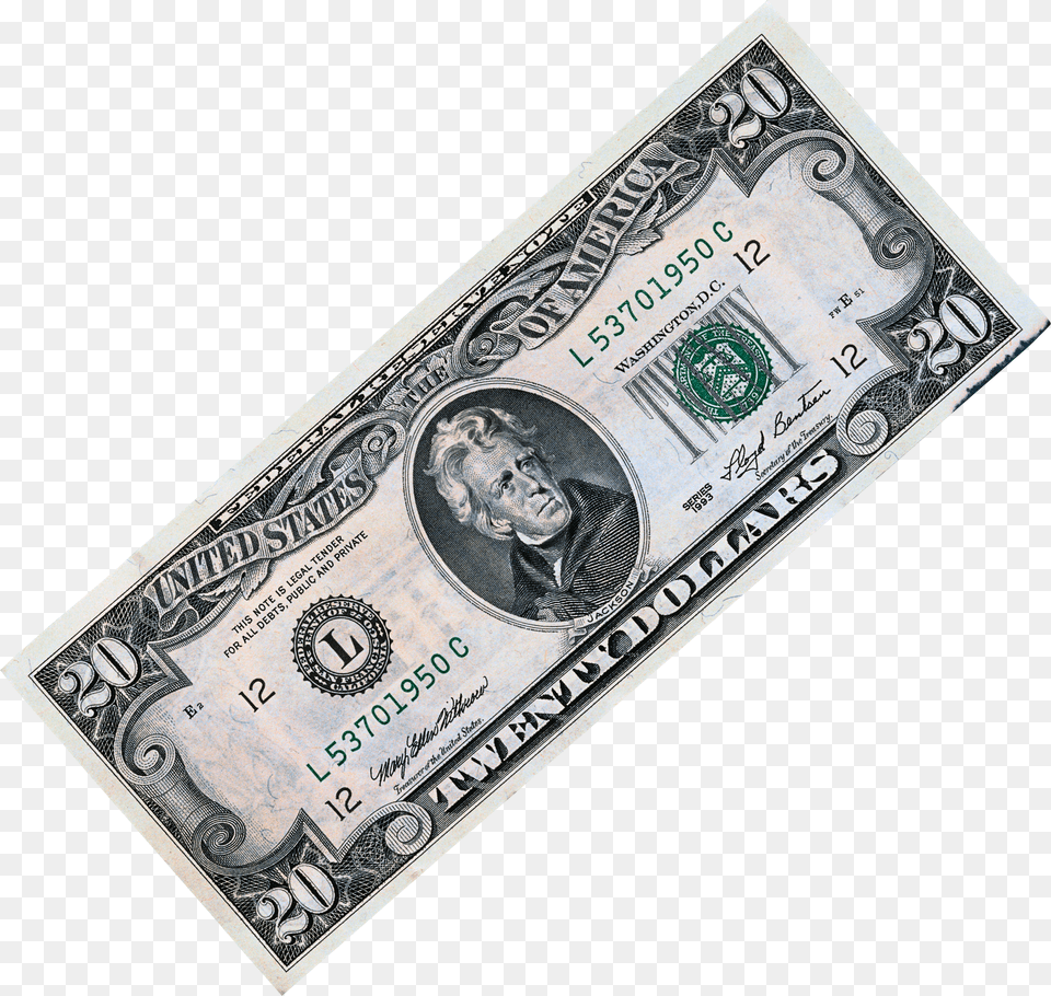 Old 20 Dollar Bill Png Image