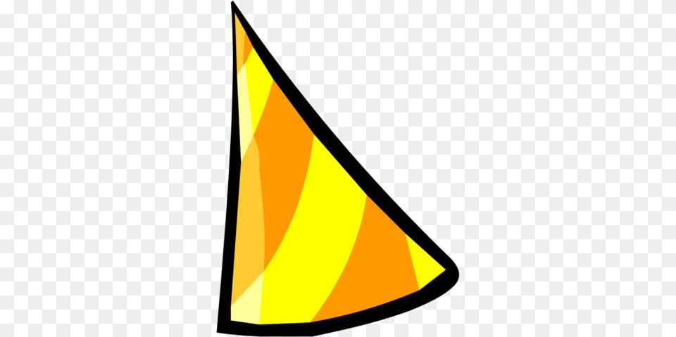 Old 2nd Year Party Hat Party Hat Orange, Triangle Png Image