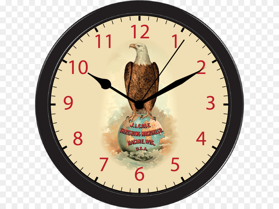 Old Abe Ji Case, Analog Clock, Clock, Animal, Bird Free Png Download