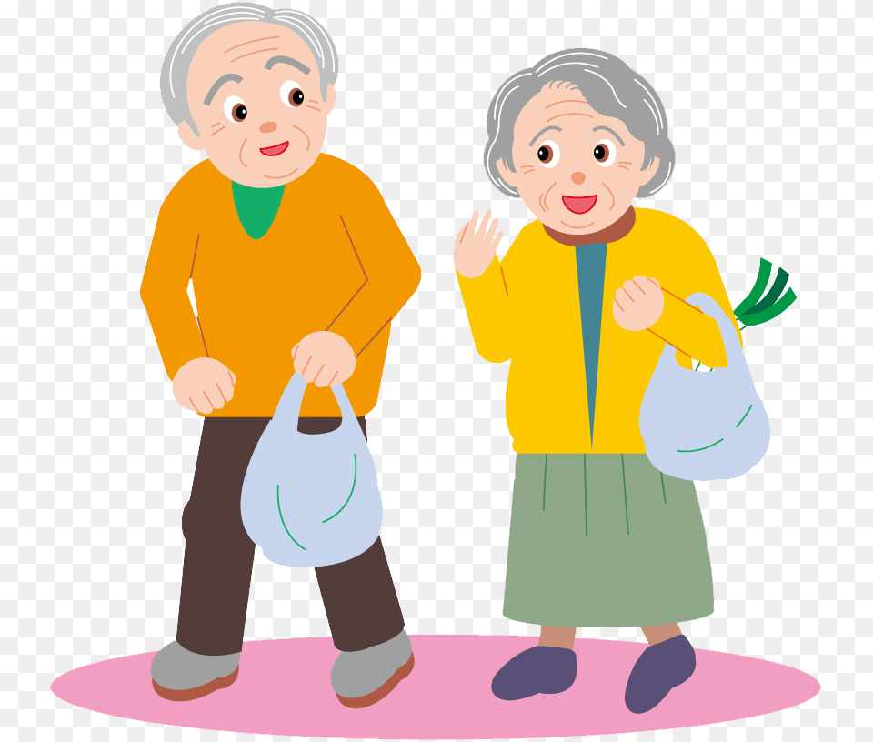 Old Age Clipart Clip Art Images, Accessories, Bag, Handbag, Person Free Png Download