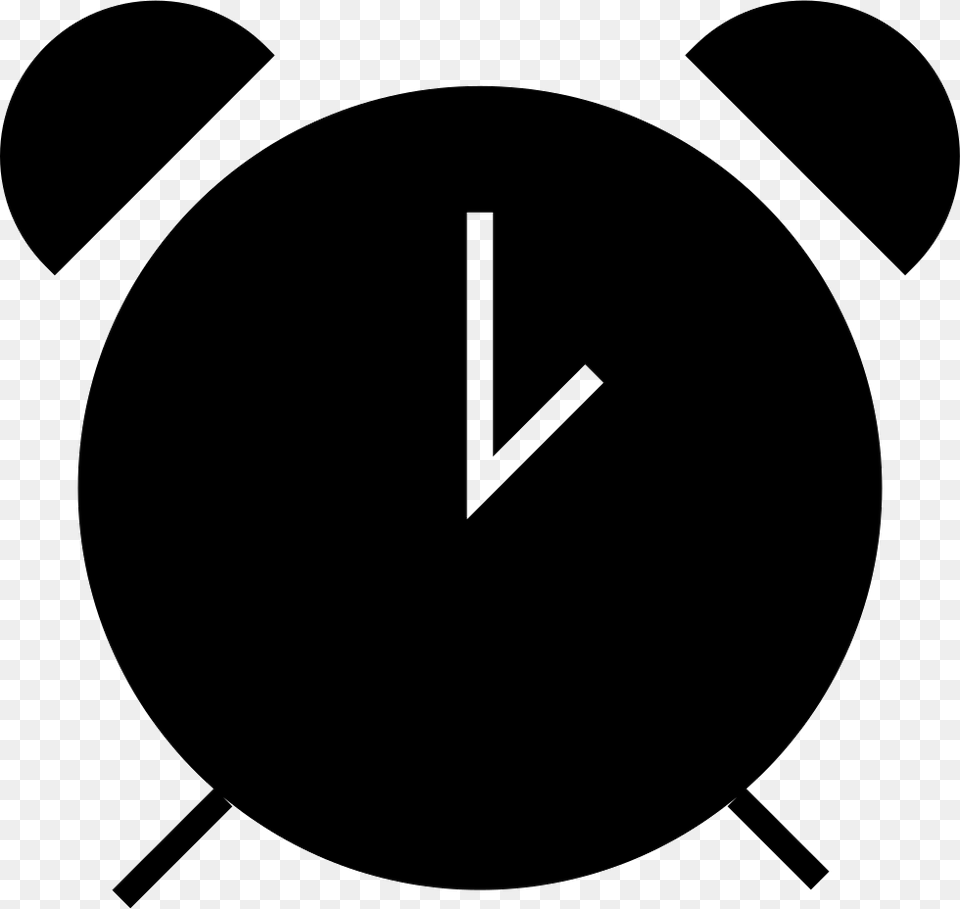 Old Alarm Clock Reloj Despertador Icon Blanco, Alarm Clock Free Png Download