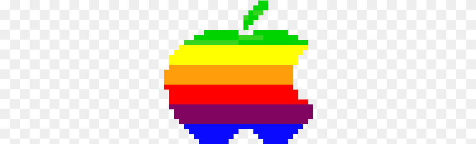 Old Apple Logo Pixel Art Maker Pixel Apple Logo Free Transparent Png