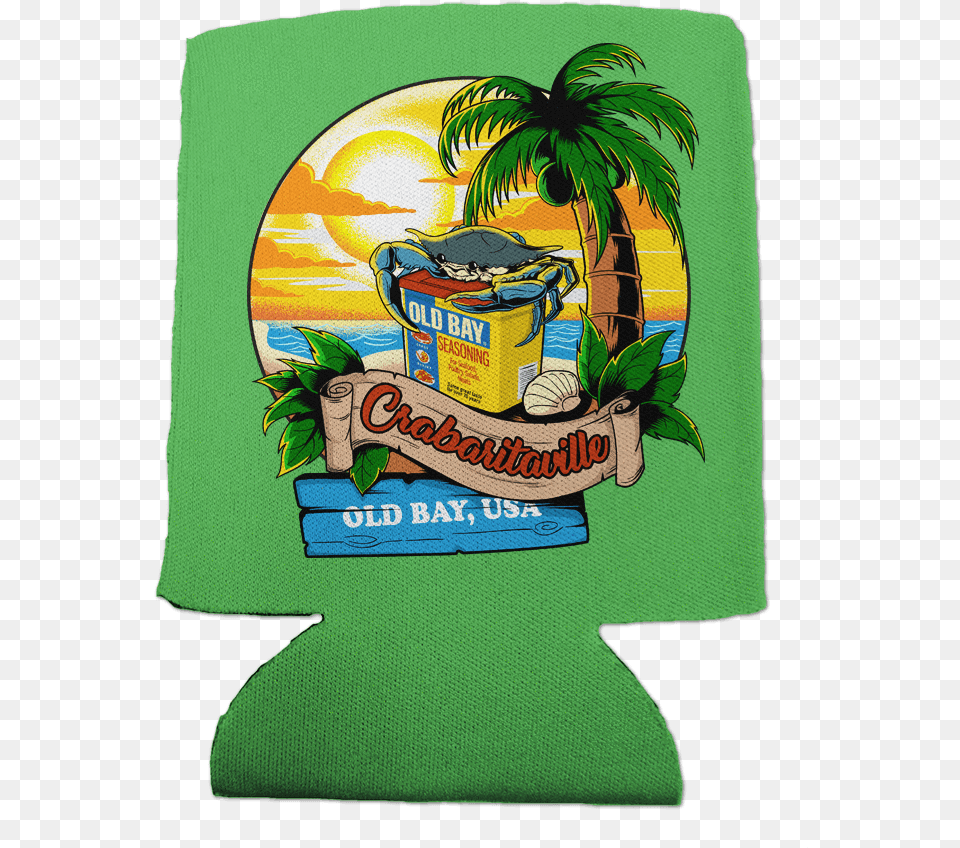 Old Bay Usa Can Cooler Illustration, Palm Tree, Plant, Tree Free Png