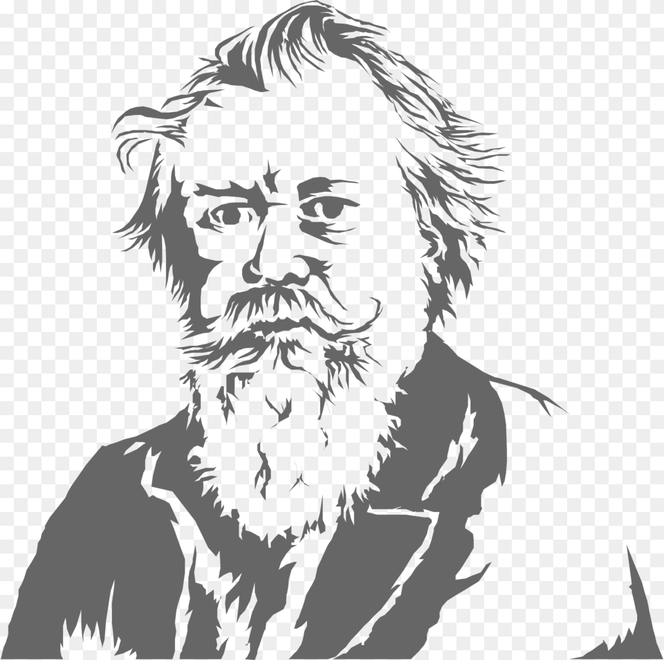 Old Black And Old Man Beard Illustration, Adult, Male, Person, Stencil Png