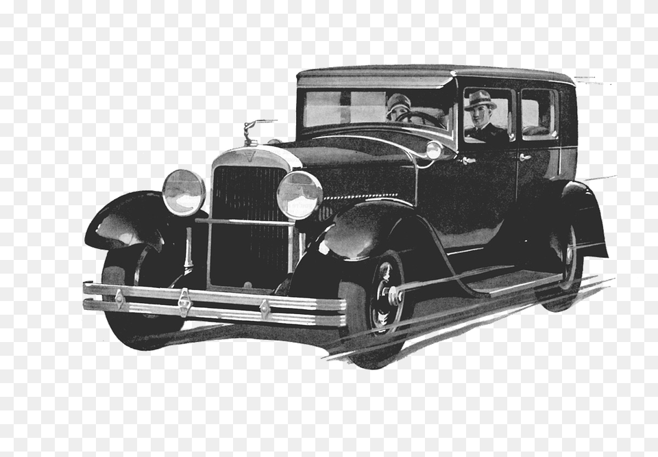 Old Black Car Drawing, Antique Car, Vehicle, Transportation, Hot Rod Png