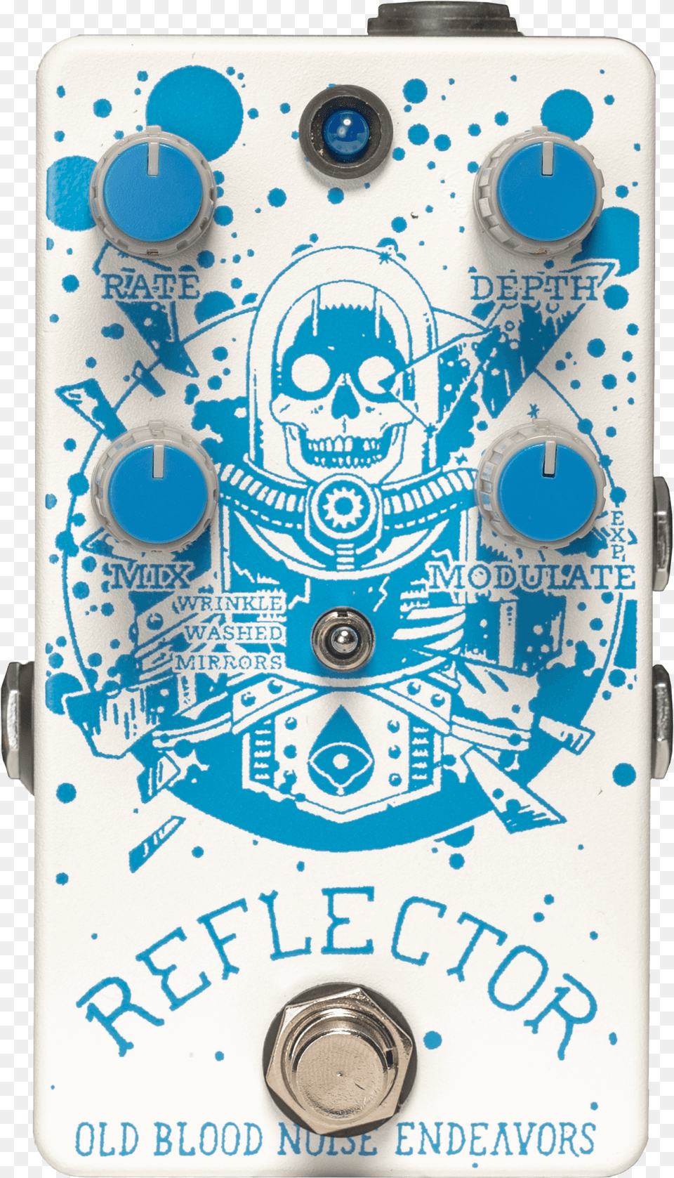 Old Blood Noise Endeavors Reveal Reflector Chorus V3 Old Blood Noise Reflector Chorus Pedal, Face, Head, Person Png Image