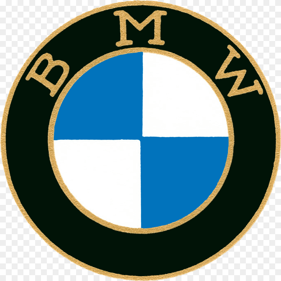 Old Bmw Logo Bmw Logo 1917, Symbol, Disk Png Image