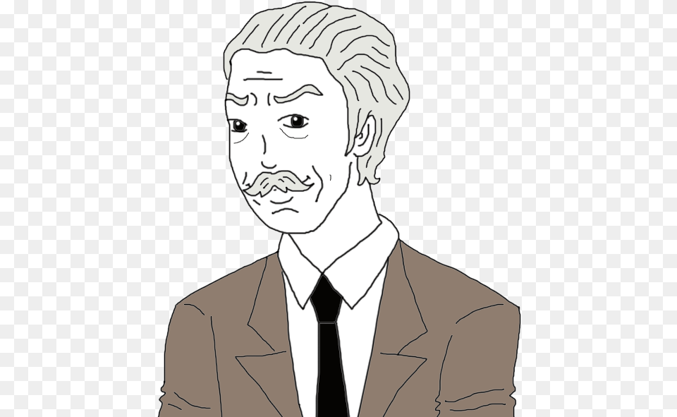 Old Boss Old Boss Sketch, Art, Adult, Drawing, Person Png