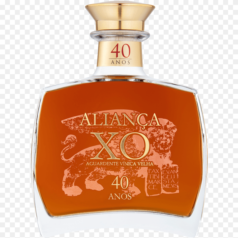 Old Brandy Xo 40 Years Old 50cl Aguardiente, Alcohol, Beverage, Liquor, Bottle Png