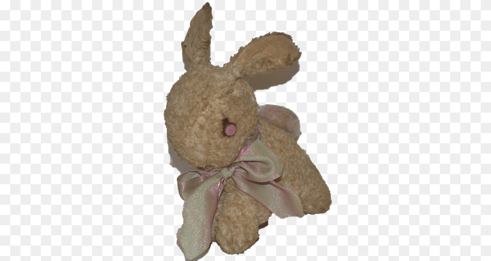 Old Bunny Rabbit Stuffed Animal Doll Friend Old Pink Stuffed Bunny Old, Plush, Toy, Teddy Bear Free Transparent Png
