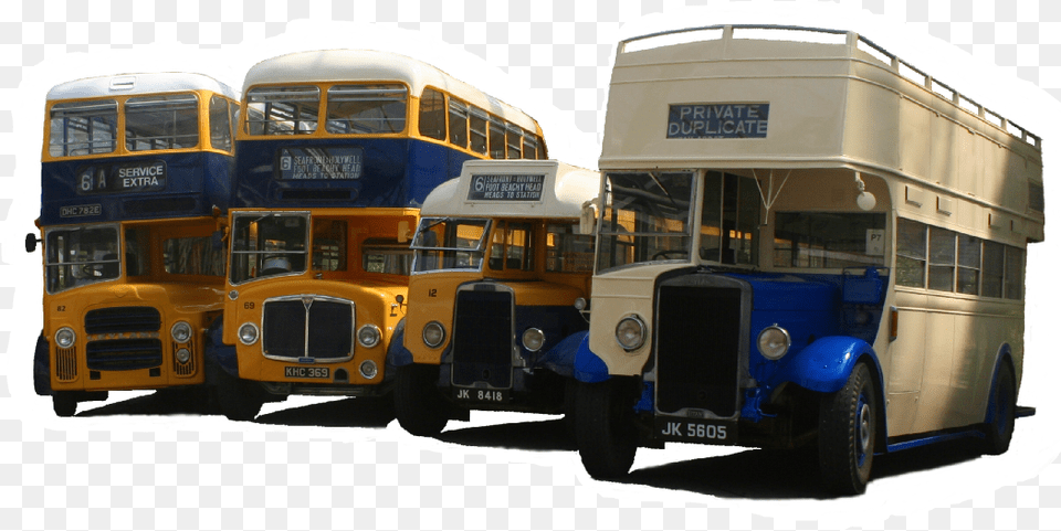 Old Buses Days Out Double Decker Bus, Transportation, Vehicle, Double Decker Bus, Tour Bus Png