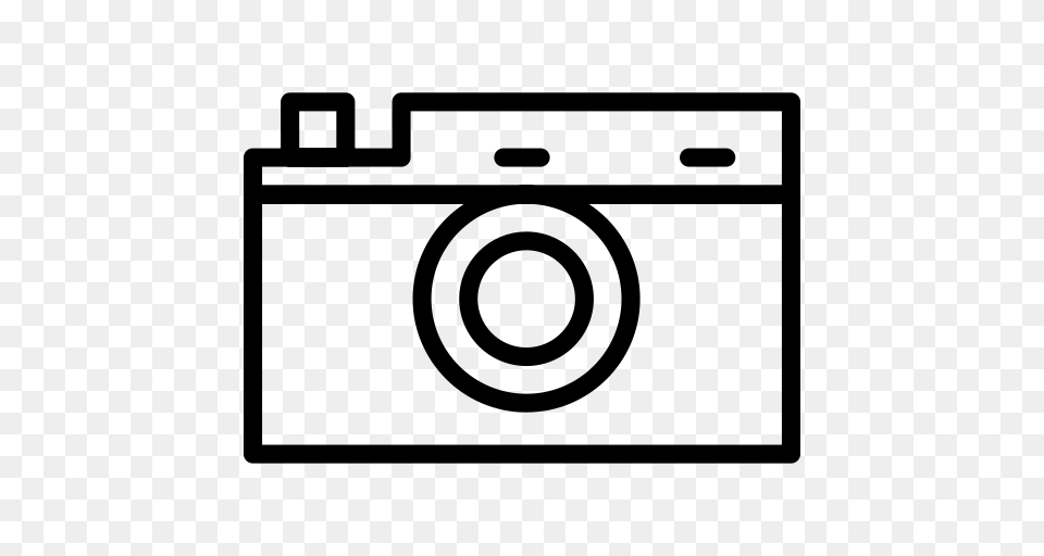 Old Camera Old Retro Icon With And Vector Format For Free, Gray Png Image