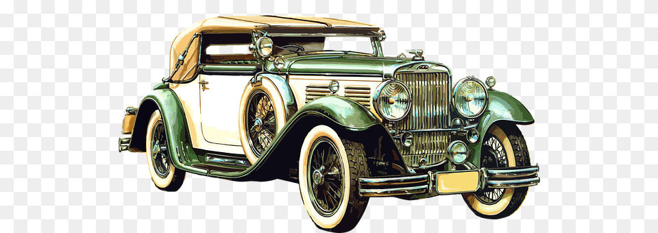 Old Car Hot Rod, Transportation, Vehicle, Machine Png Image