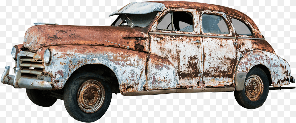 Old Car, Transportation, Vehicle, Machine, Wheel Png
