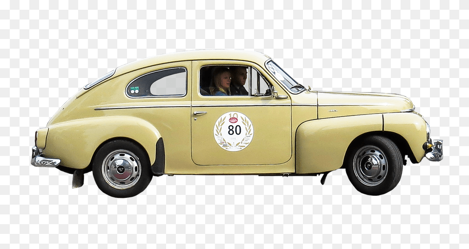 Old Car Automotive Classic Volovo Old Model Car, Vehicle, Transportation, Wheel, Machine Png