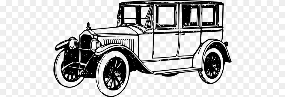 Old Car Clip Art, Antique Car, Model T, Transportation, Vehicle Free Png Download