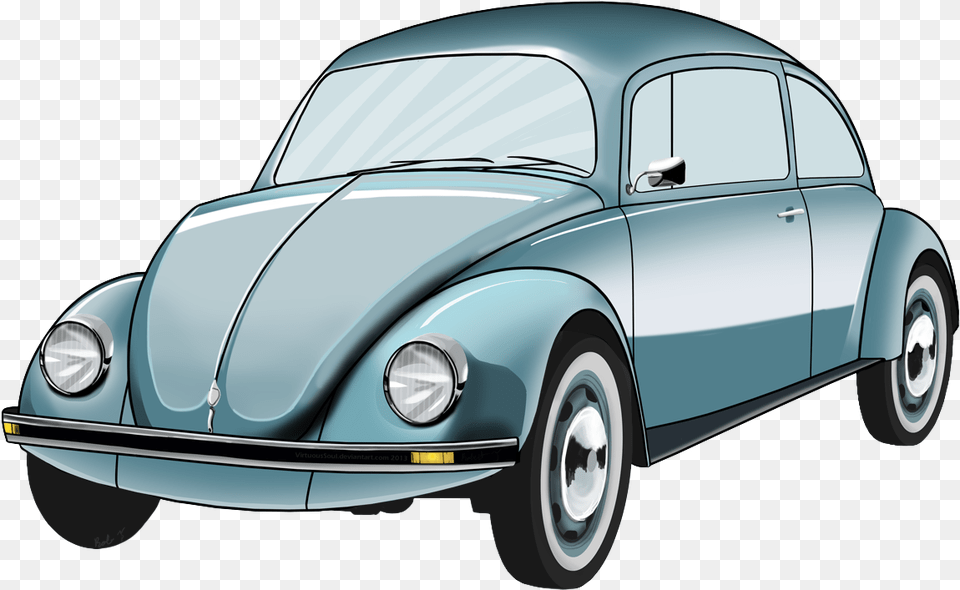 Old Car Clipart Best Old Volkswagen Beetle, Sedan, Transportation, Vehicle Free Png Download