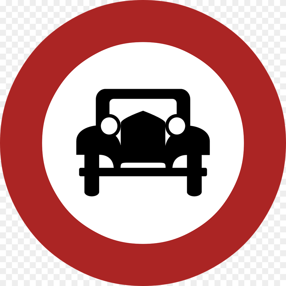 Old Car Icon, Sign, Symbol, Road Sign, Disk Png