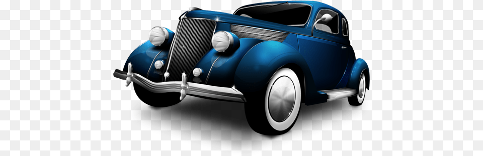Old Car Icon Background Car, Transportation, Vehicle, Hot Rod, Antique Car Free Png