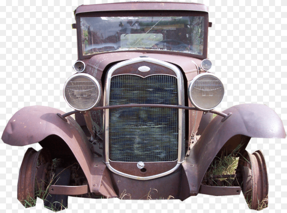 Old Car Image Vintage Car Front, Antique Car, Transportation, Vehicle, Model T Free Png Download