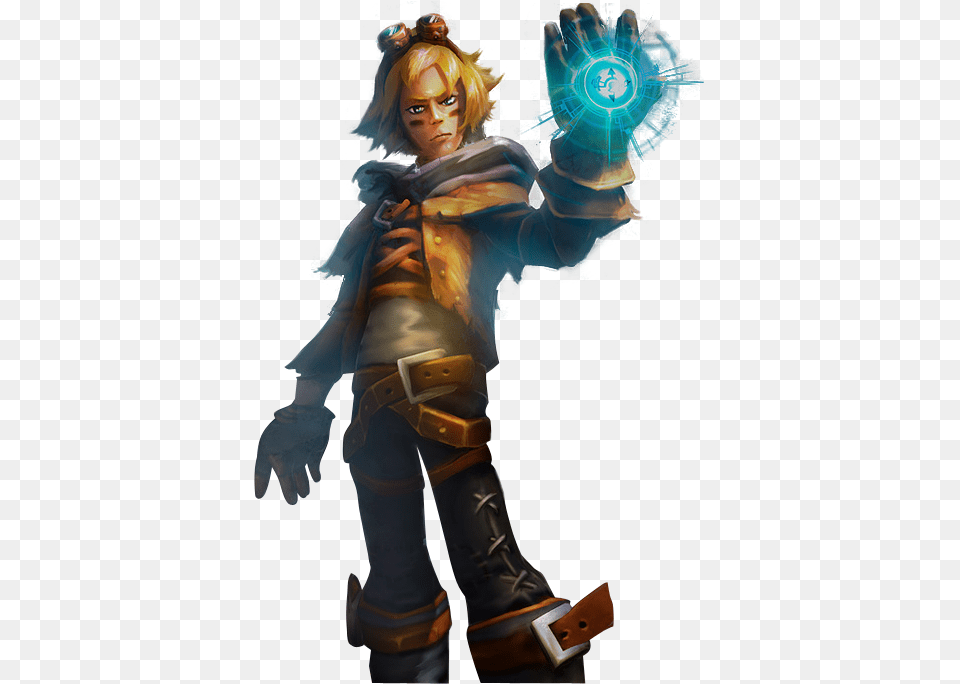 Old Classic Ezreal Splashart League Of Legends Ezreal, Clothing, Costume, Person, Accessories Free Png