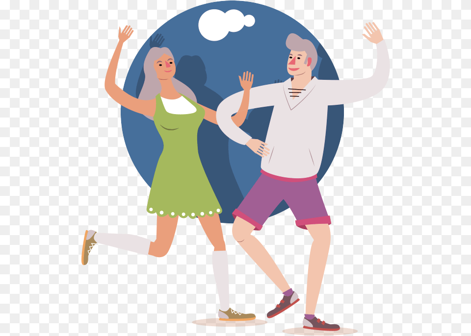 Old Clipart Elderly Activity, Person, Dancing, Leisure Activities, Adult Png Image