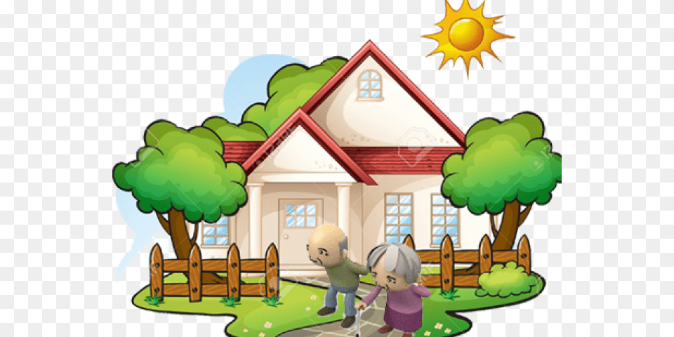 Old Clipart Old Age, Architecture, Neighborhood, Housing, House Png
