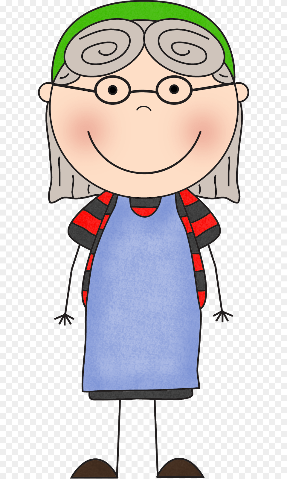 Old Clipart Old Woman Clip Art Old Lady Who Swallowed, Baby, Person, Bag, Cartoon Free Transparent Png