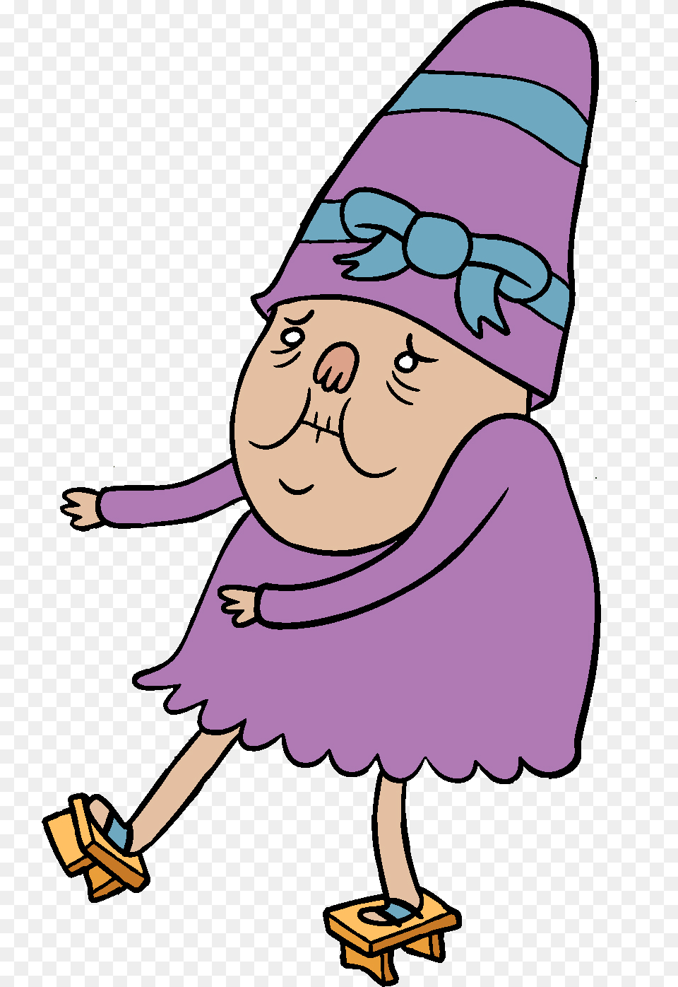 Old Clipart Old Woman Old Lady In Purple Dress, Cap, Clothing, Hat, Baby Free Transparent Png