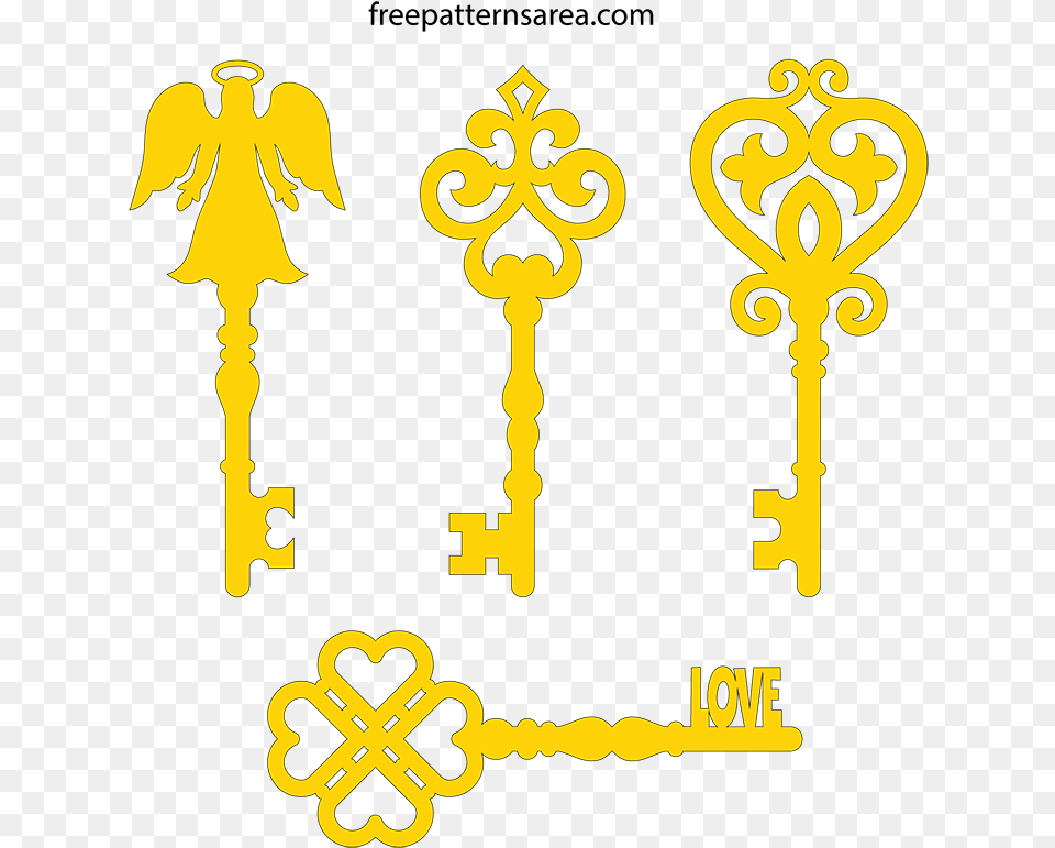 Old Clipart Vectors Cricut Ideas And Skeleton Key Heart Clipart Free Png