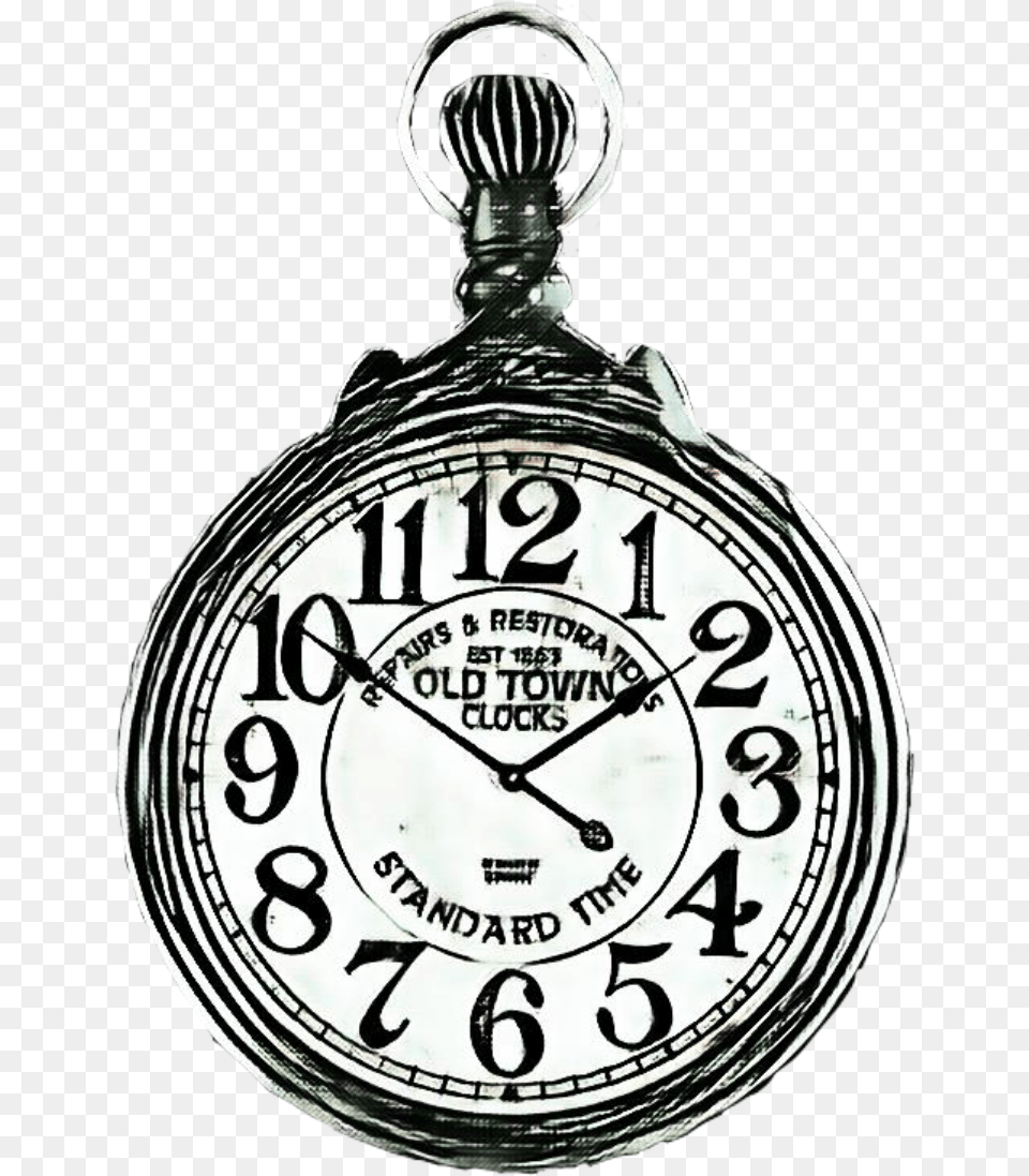 Old Clock Black White Pocket Watch Old Fashioned Antique, Analog Clock, Wristwatch Free Png