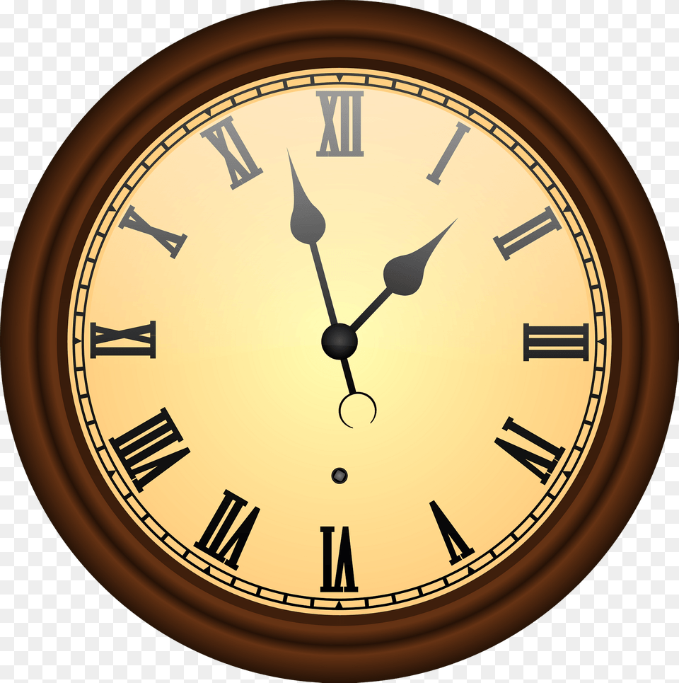 Old Clock Clipart, Analog Clock, Wall Clock Free Png Download