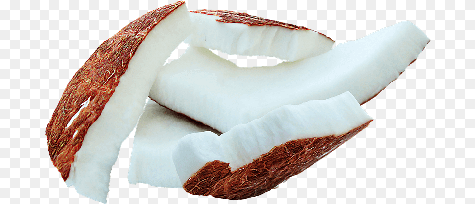 Old Coconut Meat Calories, Food, Fruit, Plant, Produce Free Png Download