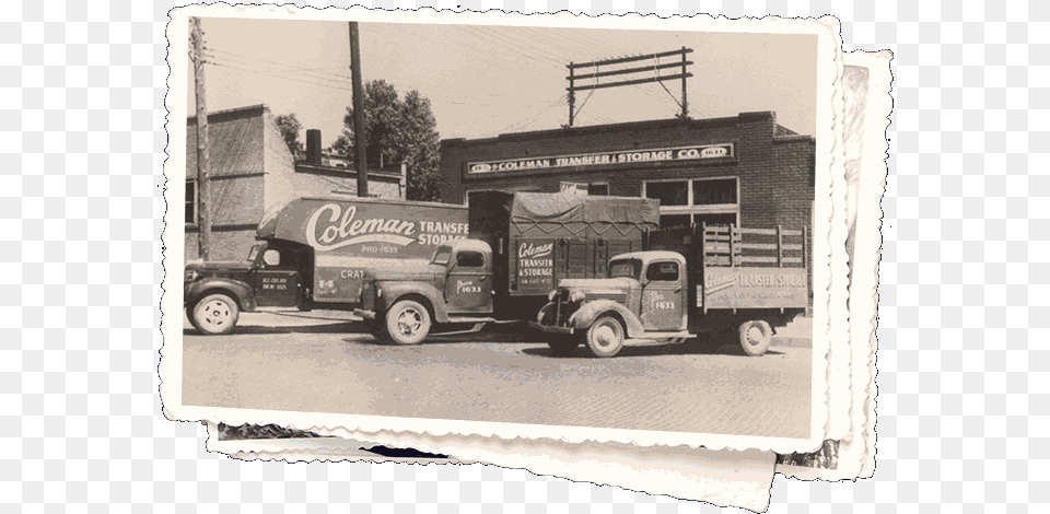 Old Coleman Moving Photos Union Transfer Amp Storage Co Lexington Ky, Transportation, Truck, Vehicle, Machine Png Image