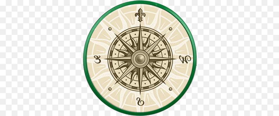 Old Compass Rose Vector Free Png