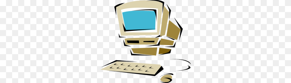 Old Computer Clip Art, Electronics, Pc, Computer Hardware, Computer Keyboard Free Transparent Png