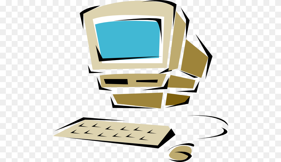 Old Computer Clip Art, Electronics, Pc, Hardware, Computer Hardware Free Transparent Png