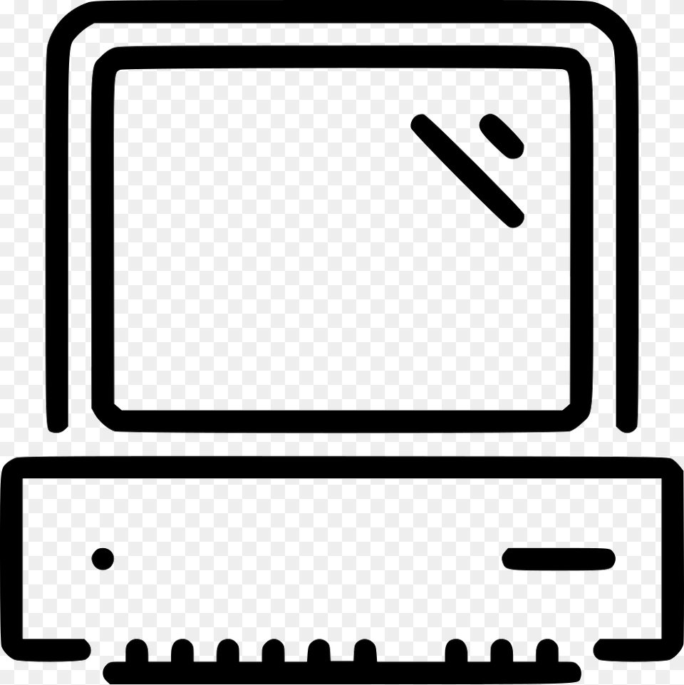 Old Computer Icon Download, Computer Hardware, Electronics, Hardware, Screen Free Png