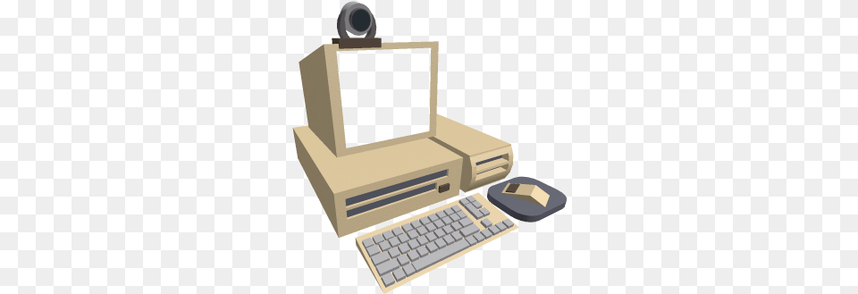 Old Computer Roblox Personal Computer, Computer Hardware, Computer Keyboard, Electronics, Hardware Png Image