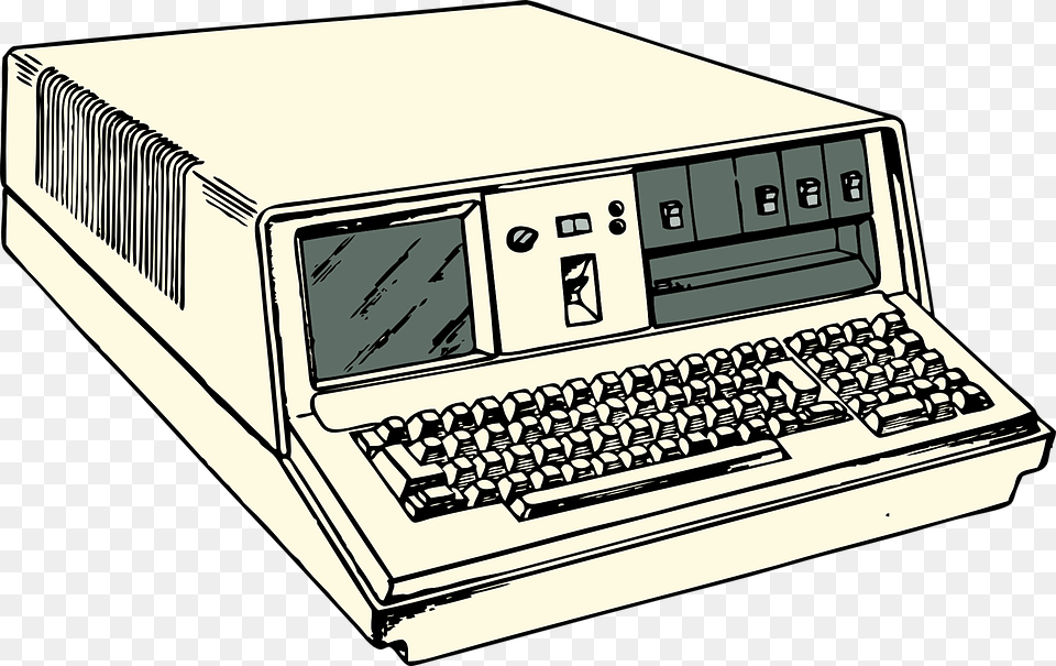 Old Computers Clipart, Computer, Electronics, Pc, Computer Hardware Free Png